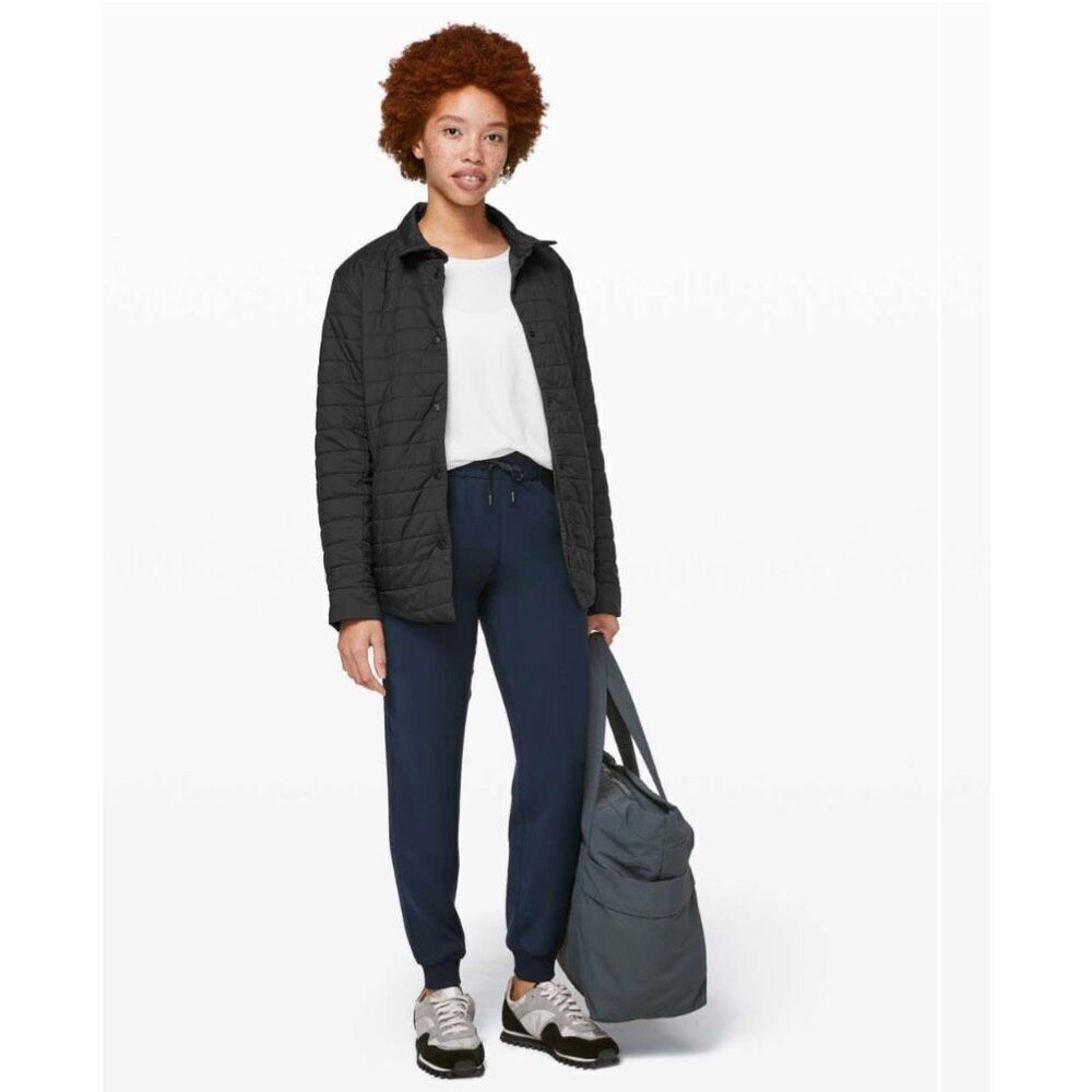 Lululemon Reversible Switch Please Shacket Black/Gray Size 4